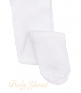 Panty Delgada Nylon | Liso Blanco